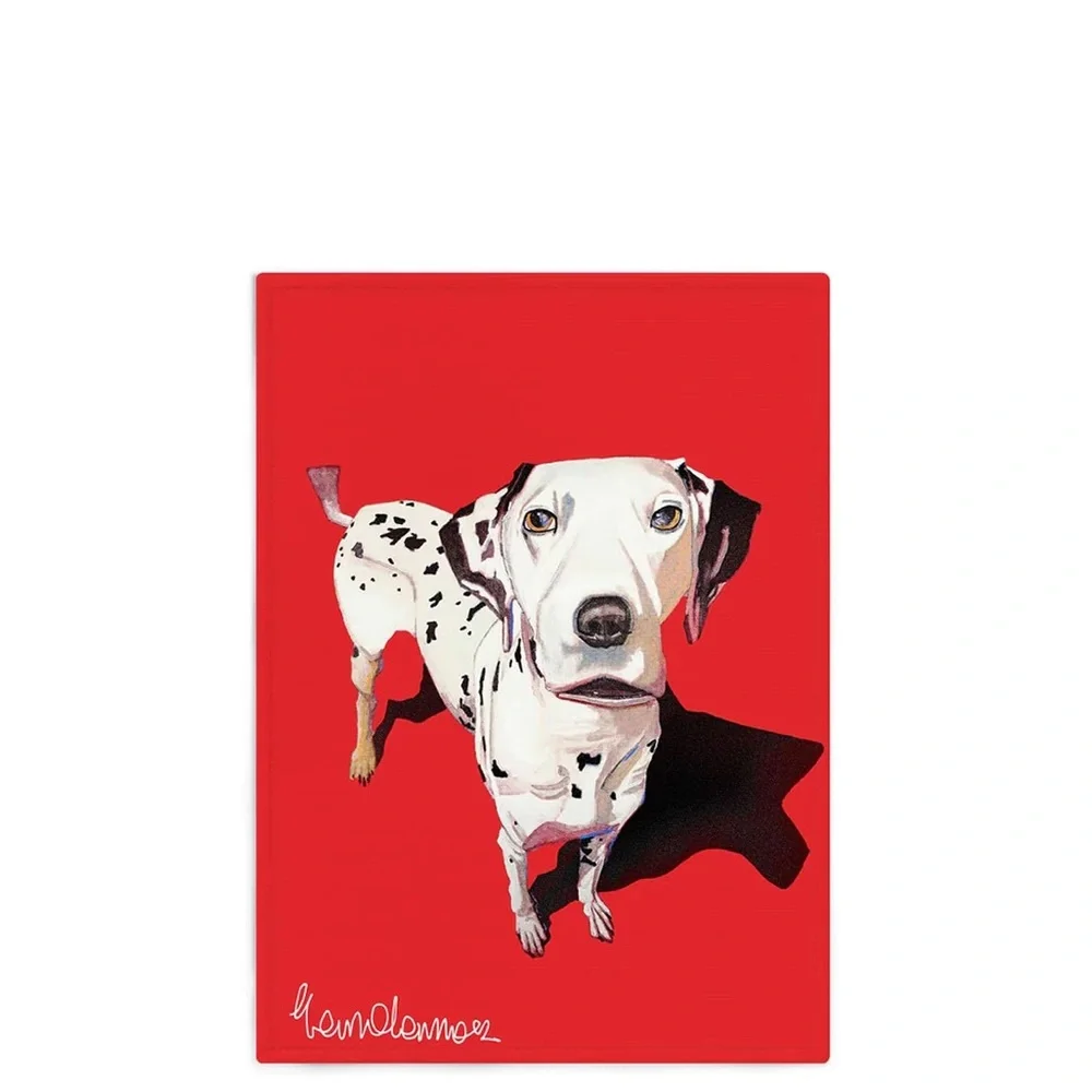 New Boxed Three Irish Artist Eoin O’Connor “MUTZ” Dish Tea Towels Dogs Ireland